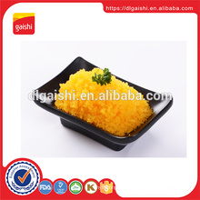 High quality seasoned frozen sushi canned flying fish roe tobiko